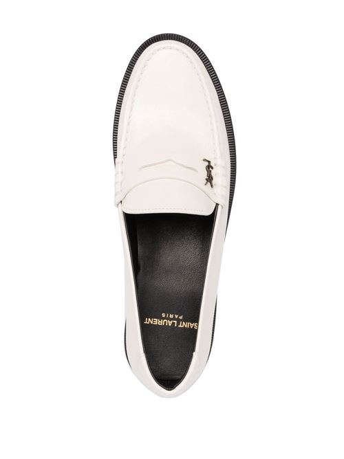 Leather moccasin SAINT LAURENT | 67023218RTT1906